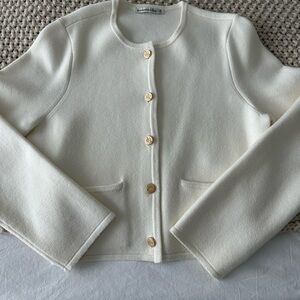 Abercrombie Women's Cream Jacket